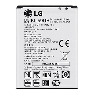 АКБ для LG D618 G2 mini (BL-T7/BL-59UH) 2440 mAh ОРИГИНАЛ