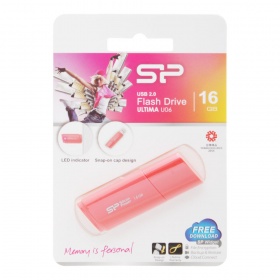 К.П. USB 16 Гб Silicon Power Ultima U06 розовая