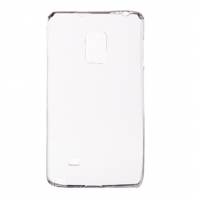 Накладка Samsung N915/Note Edge силиконовая прозрачная