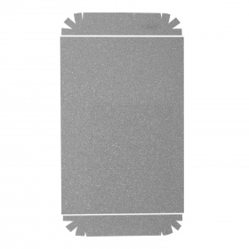 Наклейка Meizu M5 на корпус блестки серебро