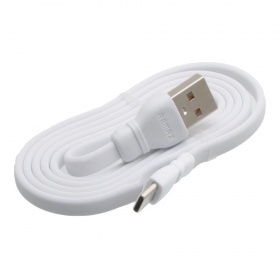 СЗУ с USB 2,4A + кабель Type-C Remax RP-U14 белый
