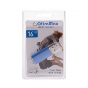 К.П. USB 16 Гб OltraMax 30 голубая