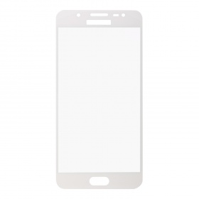 Закаленное стекло Samsung J5 2016/J510F 2D белое