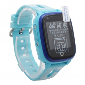 Часы-GPS Smart Watch DF33 сенсорные голубые