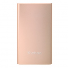Накопитель энергии 5000mAh Yoobao PL5 металл розовый
