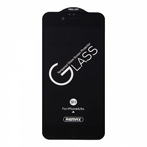 Закаленное стекло iPhone 6/6S 3D черное Remax GL-27 0,3mm