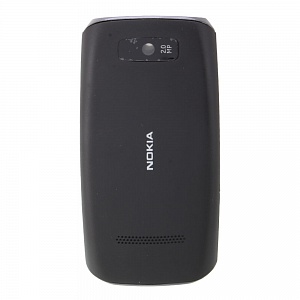 Корпус для Nokia 305 черный/ср.ч/кл ОРИГИНАЛ