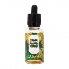 Жидкость для электронных сигарет Famous Caesar 30мл (креп-3мг) (Свежеиспеченный лимонный бисквит)