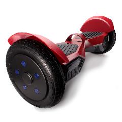 Гироскутер Smart Balance Wheel 10" со светящимися колесами красный
