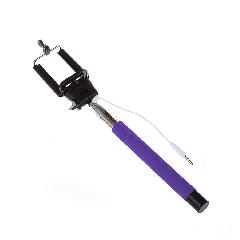 Селфи штатив Monopod Z07-5S (кабель 3,5) фиолетовый