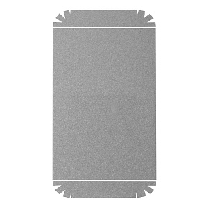 Наклейка Meizu M3 Note на корпус блестки серебро